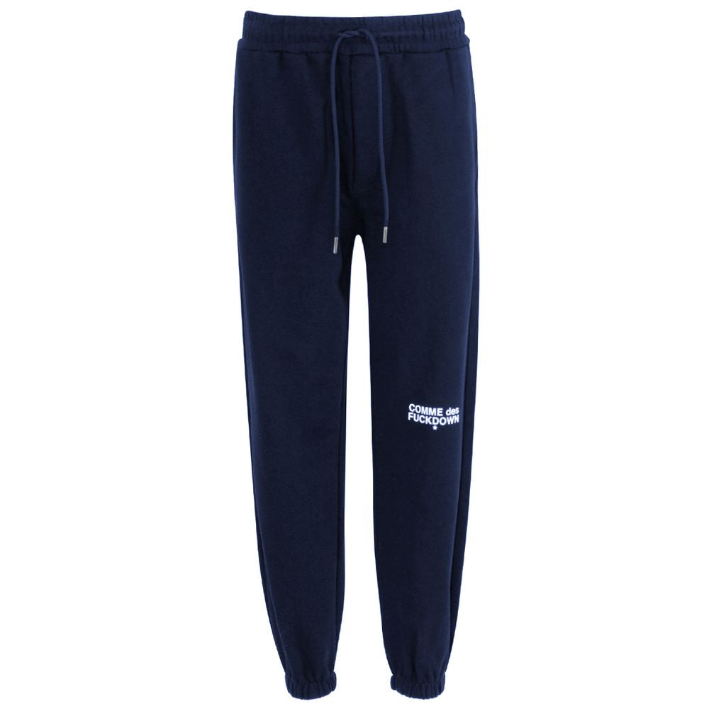 Vaqueros y pantalón de algodón azul Comme Des Fuckdown