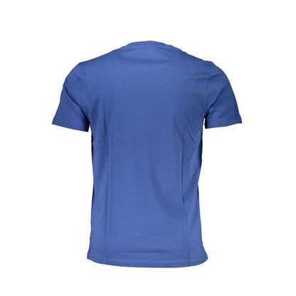 Camiseta de algodón azul de Harmont &amp; Blaine