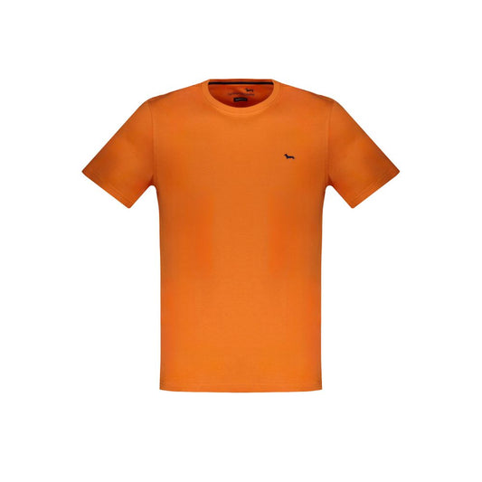 Camiseta de algodón naranja de Harmont &amp; Blaine
