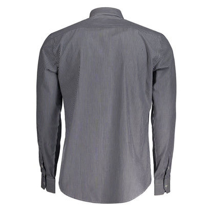 Camisa de algodón azul Harmont &amp; Blaine