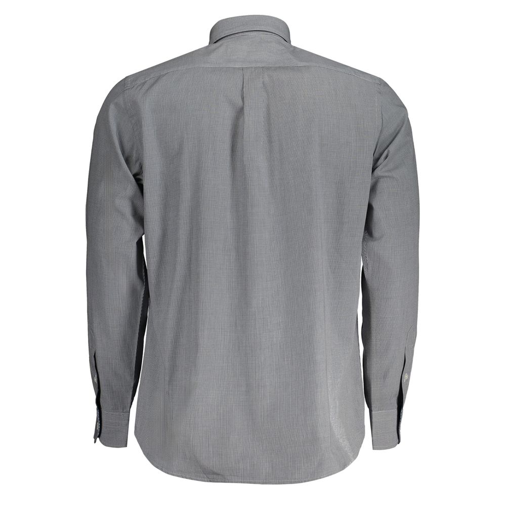 Camisa de algodón azul Harmont &amp; Blaine