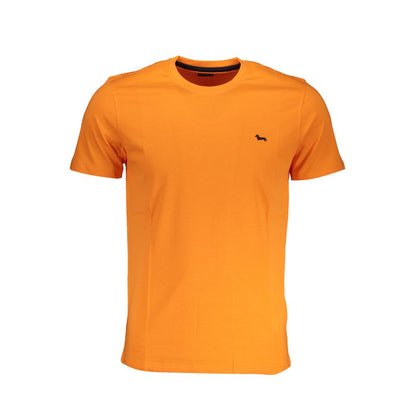 Camiseta de algodón naranja de Harmont &amp; Blaine
