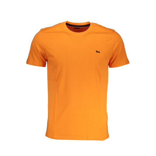 Camiseta de algodón naranja de Harmont &amp; Blaine