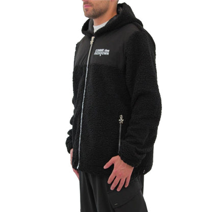 Chaqueta de poliéster negra Comme Des Fuckdown