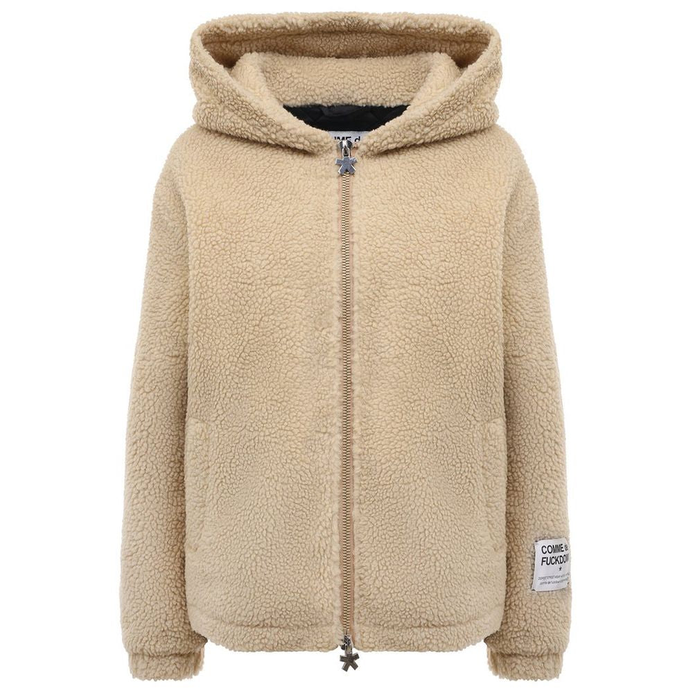 Chaquetas y abrigos de poliéster beige Comme Des Fuckdown