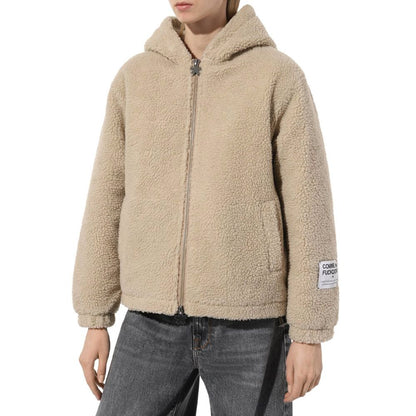 Chaquetas y abrigos de poliéster beige Comme Des Fuckdown