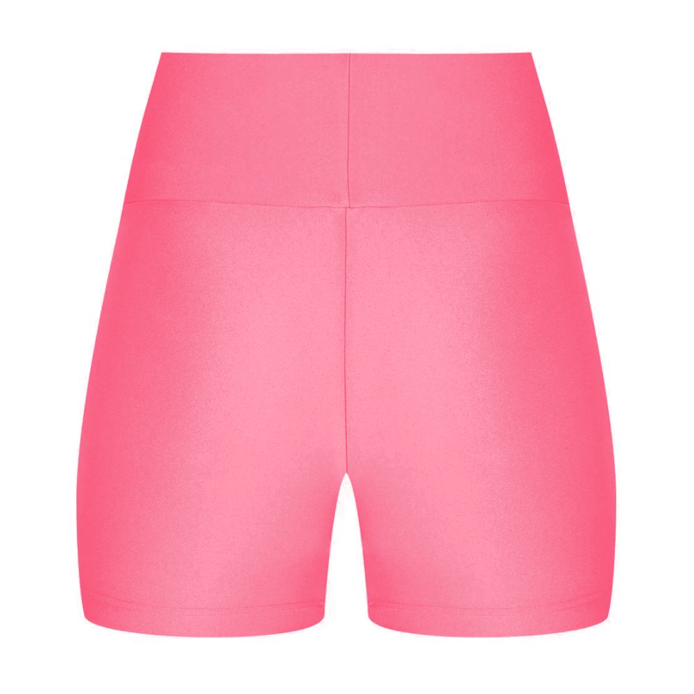 Pantalón corto de poliéster rosa Comme Des Fuckdown