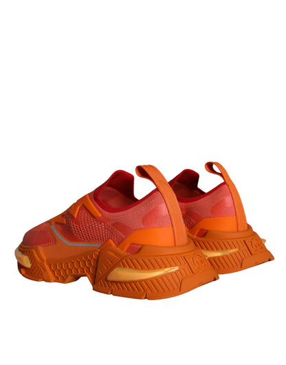 Zapatillas deportivas bajas Airmaster de color naranja de Dolce &amp; Gabbana para hombre