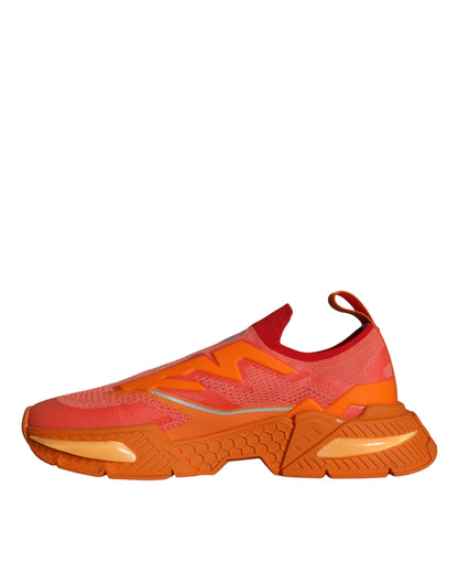 Zapatillas deportivas bajas Airmaster de color naranja de Dolce &amp; Gabbana para hombre