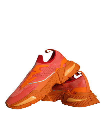 Zapatillas deportivas bajas Airmaster de color naranja de Dolce &amp; Gabbana para hombre