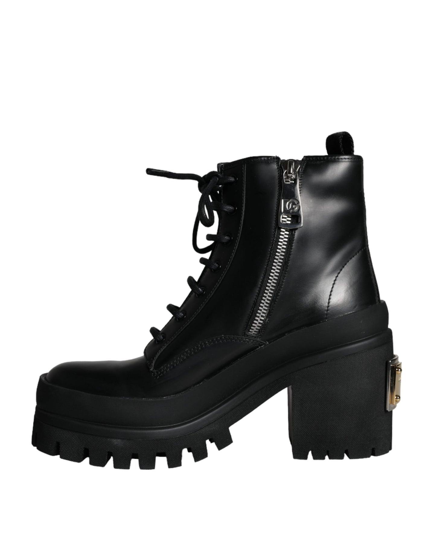 Botas de trekking con cordones negras de Dolce &amp; Gabbana para hombre