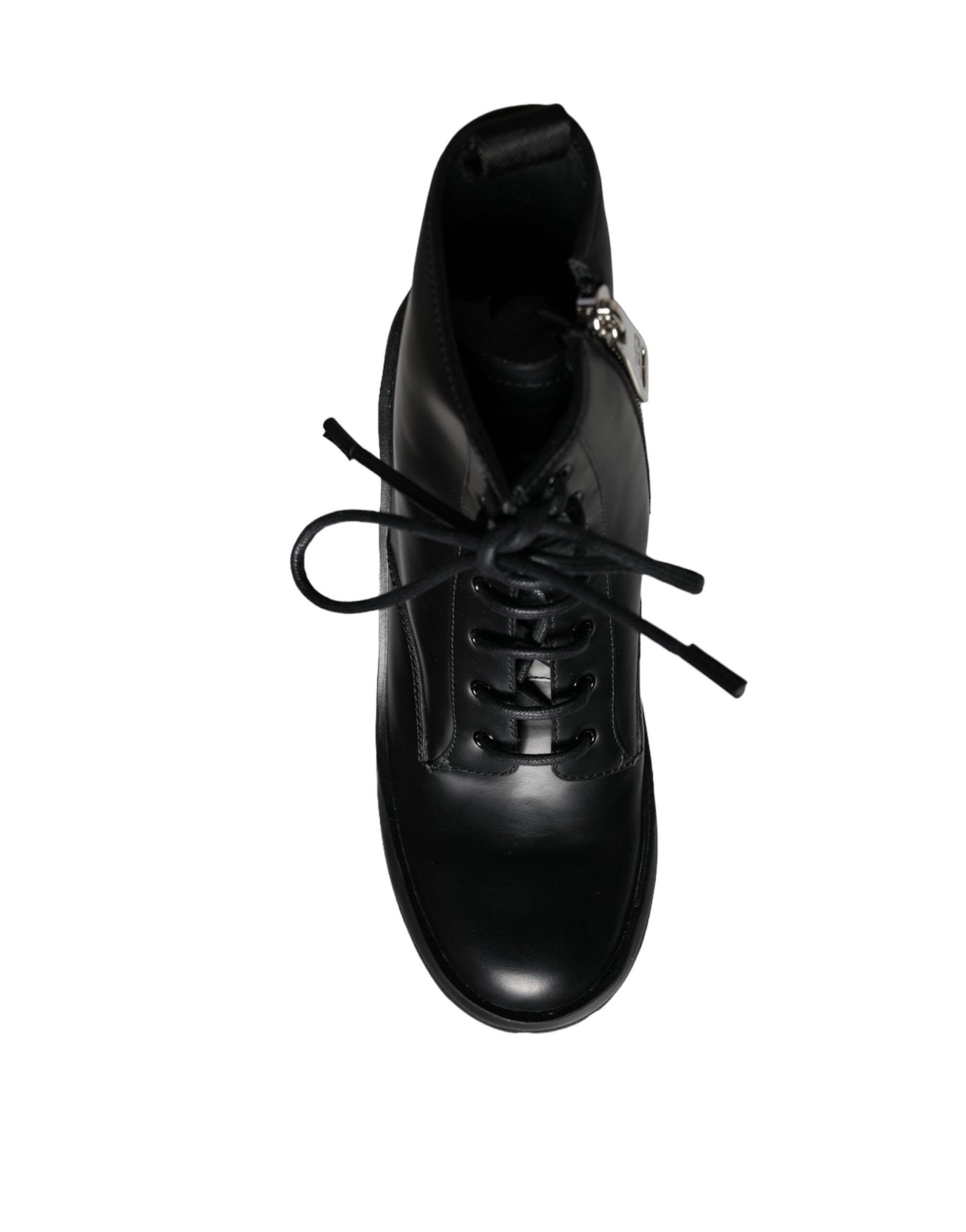 Botas de trekking con cordones negras de Dolce &amp; Gabbana para hombre
