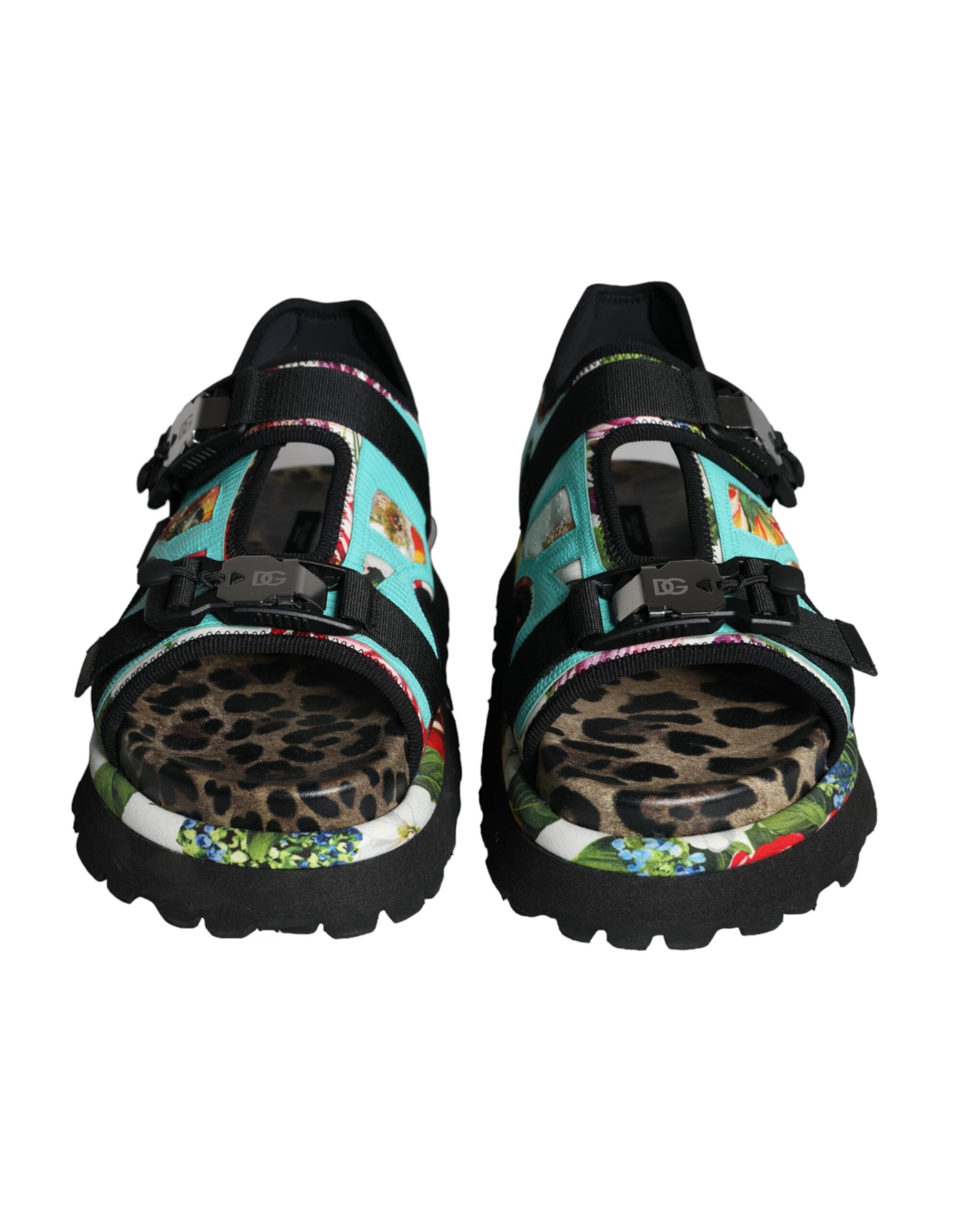 Sandalias con diseño de patchwork multicolor de Dolce &amp; Gabbana Zapatos para hombre