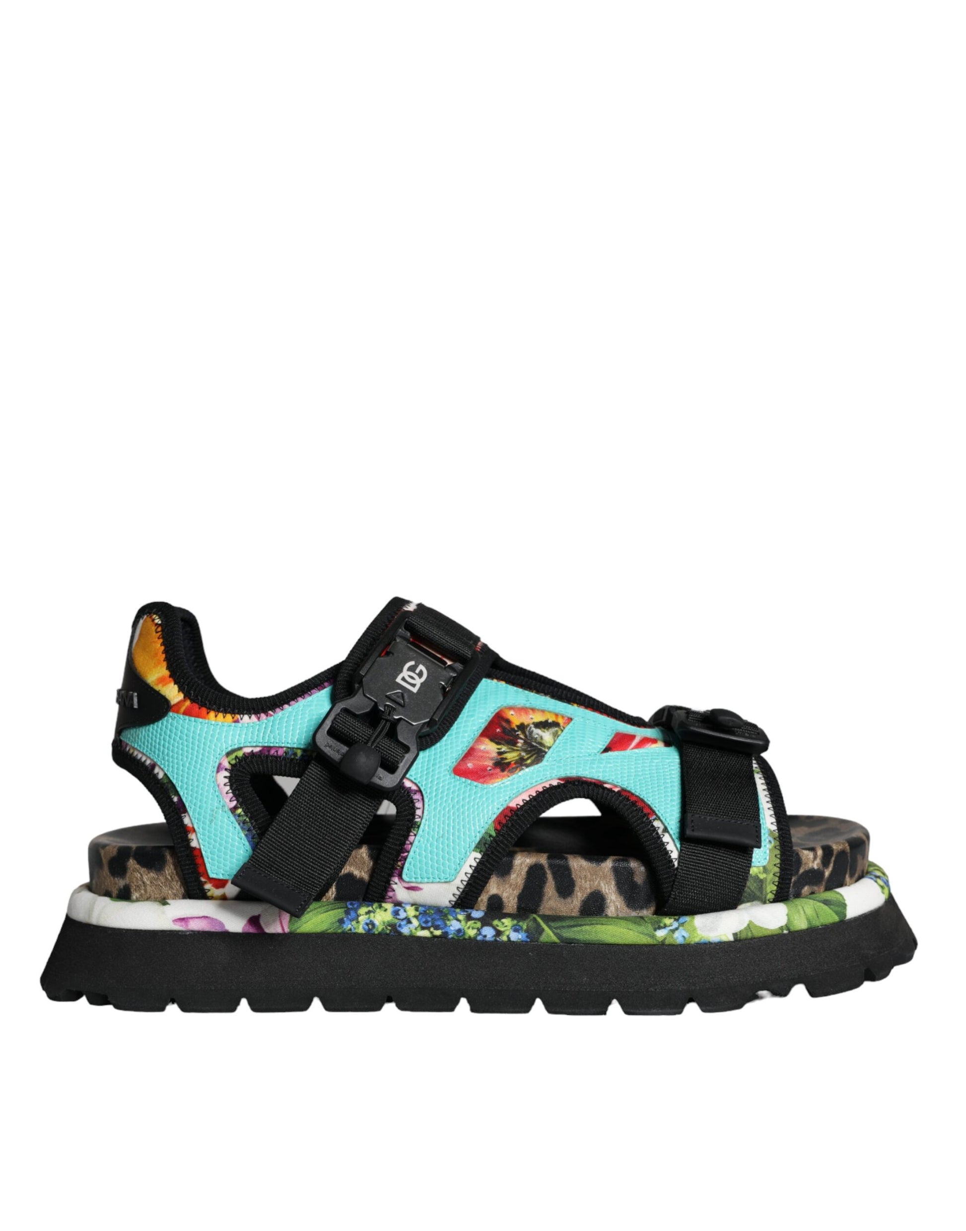 Sandalias con diseño de patchwork multicolor de Dolce &amp; Gabbana Zapatos para hombre