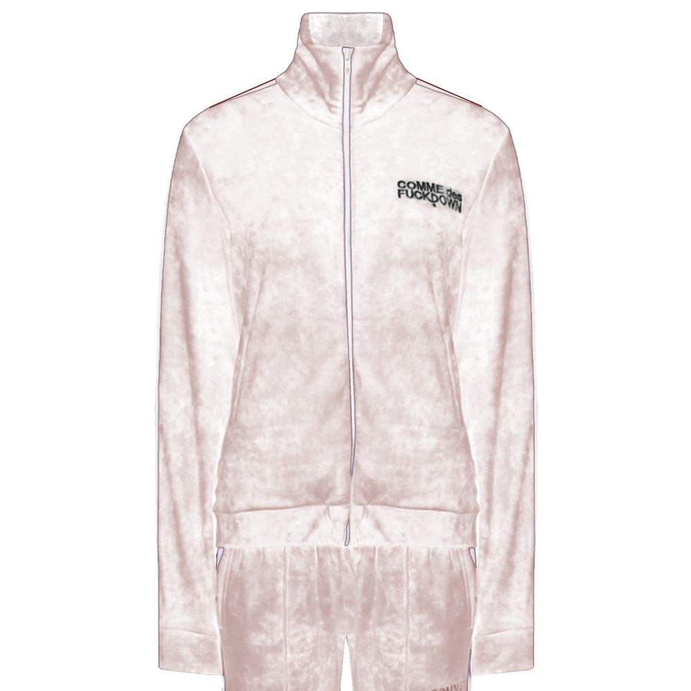 Comme Des Fuckdown Jersey De Poliéster Beige