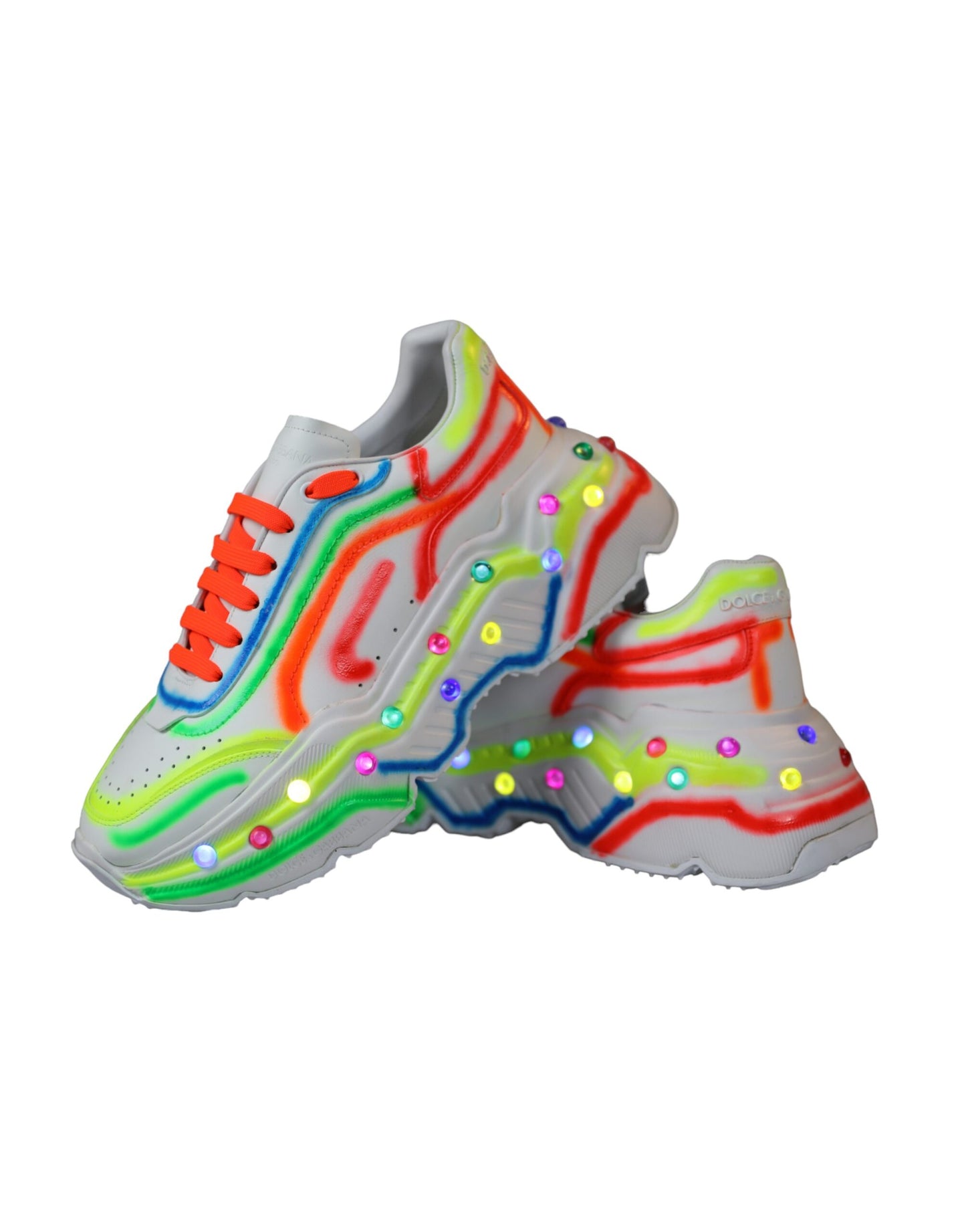 Zapatillas deportivas con luces LED Daymaster multicolor de Dolce &amp; Gabbana