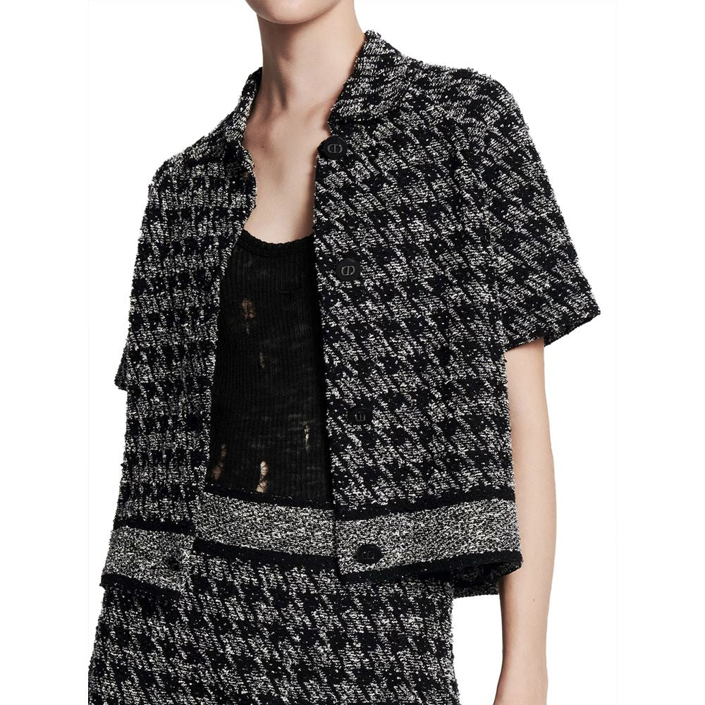 Chaquetas y abrigos de algodón negros de Dior