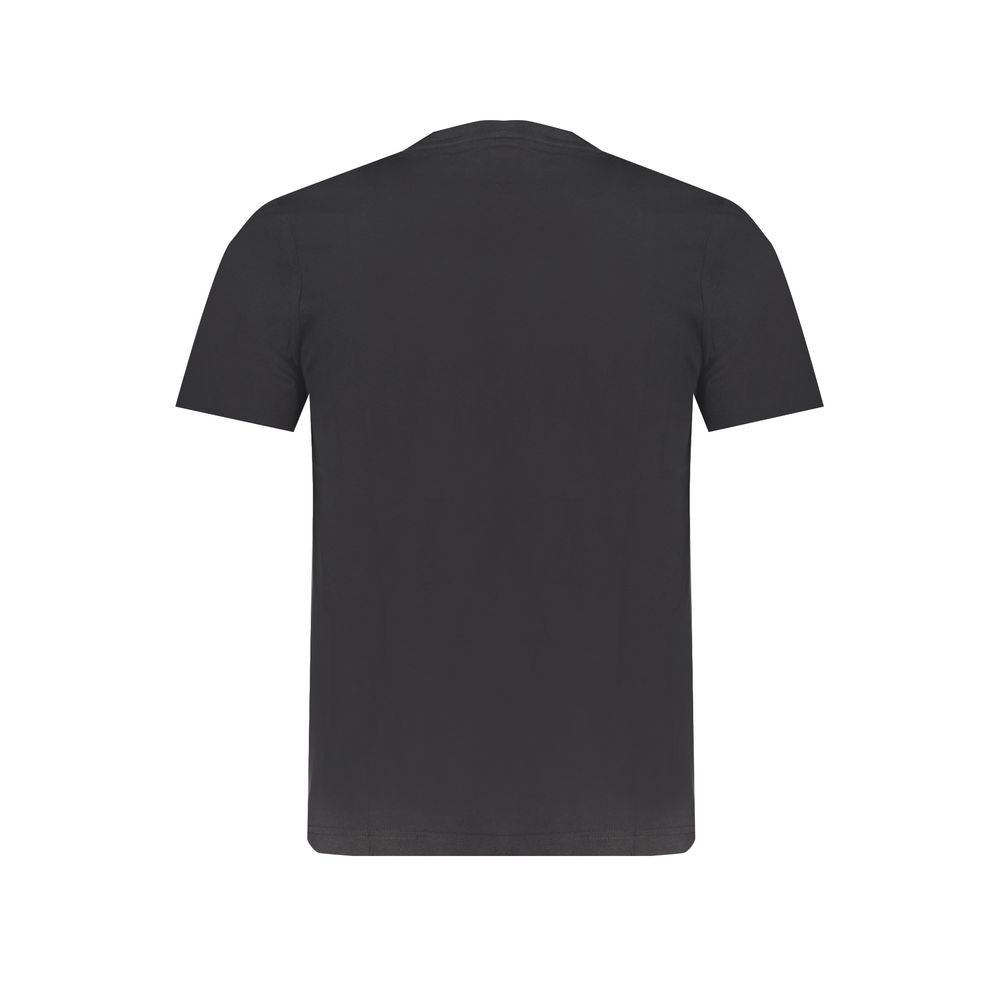 Camiseta de algodón negra Kappa