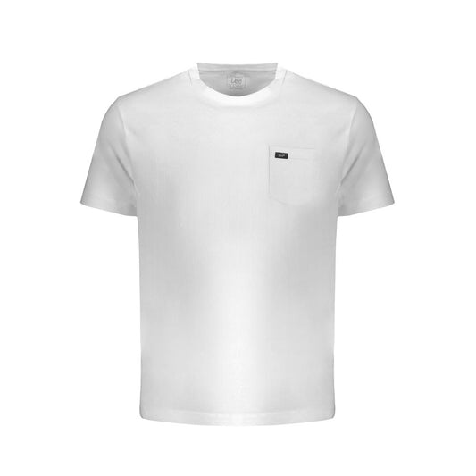 Camiseta de algodón blanca Lee