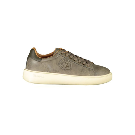 Zapatilla Blauer De Poliéster Beige