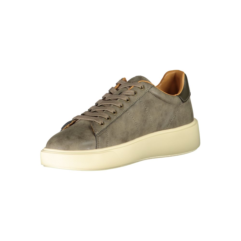 Zapatilla Blauer De Poliéster Beige