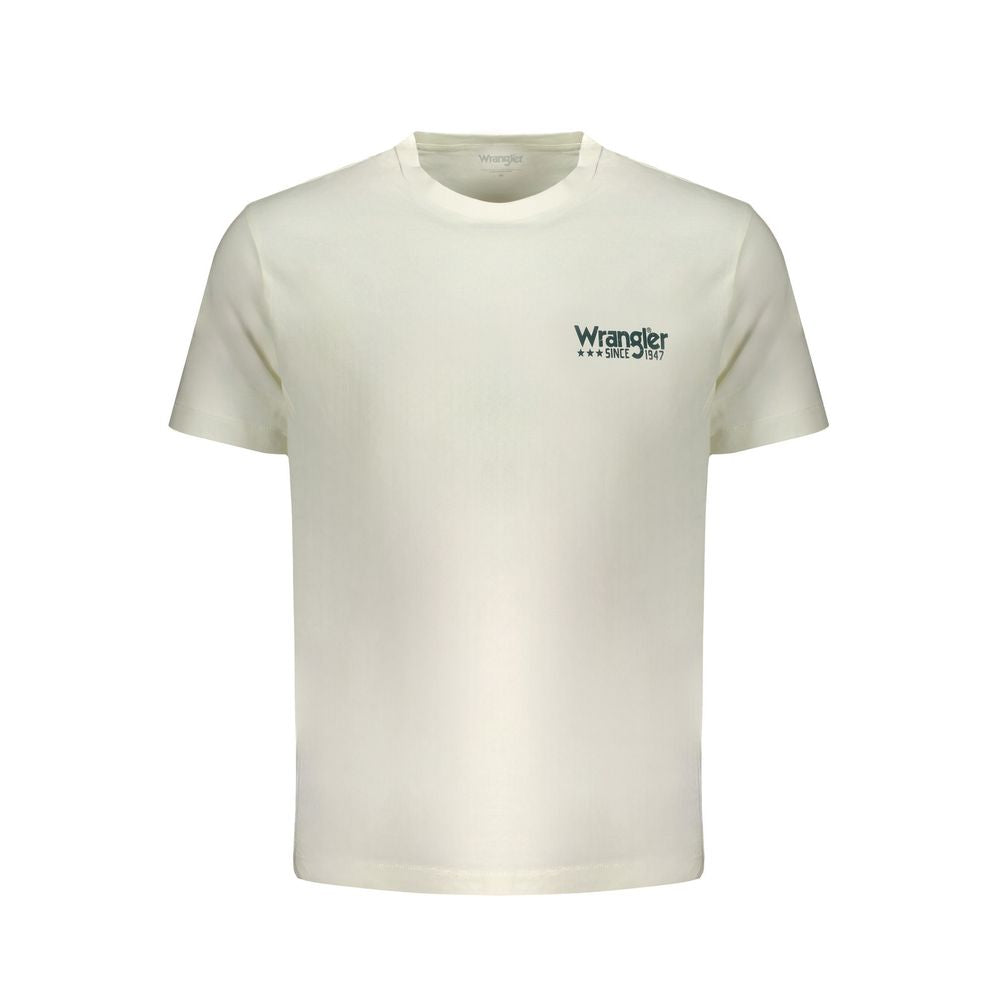 Camiseta de algodón blanca Wrangler