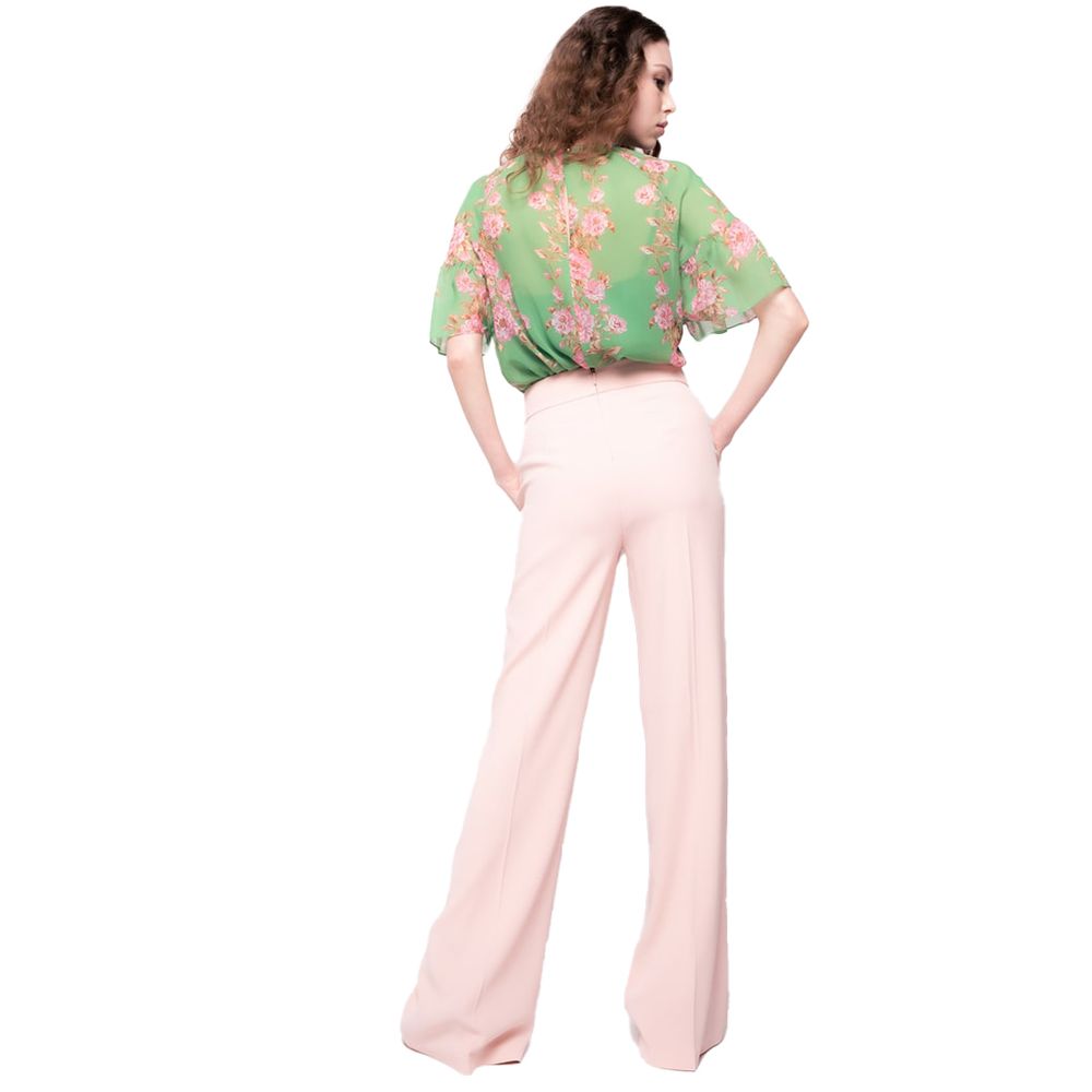 Pantalones vaqueros y pantalón de poliéster rosa PINKO