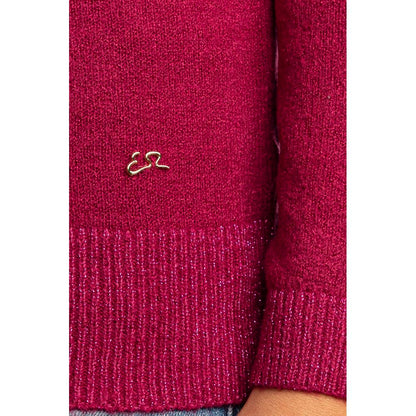 Suéter de viscosa fucsia Yes Zee