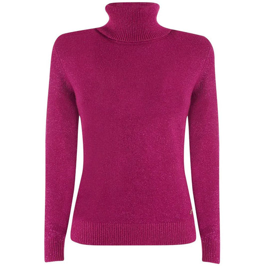 Suéter de viscosa fucsia Yes Zee
