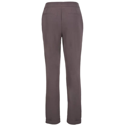 Yes Zee - Pantalones vaqueros y pantalón de poliéster gris