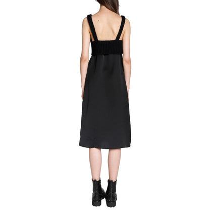 Vestido de poliéster negro PINKO