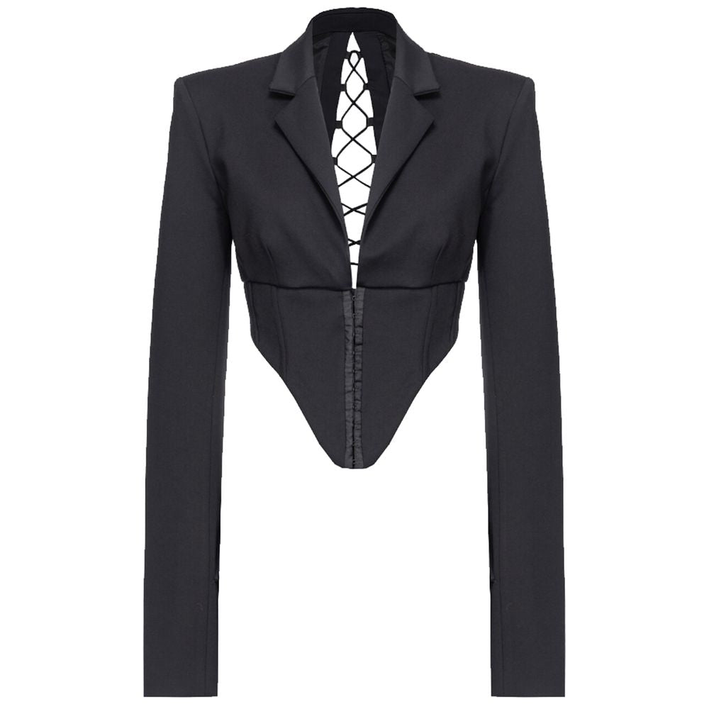 Trajes y blazers de viscosa negra PINKO