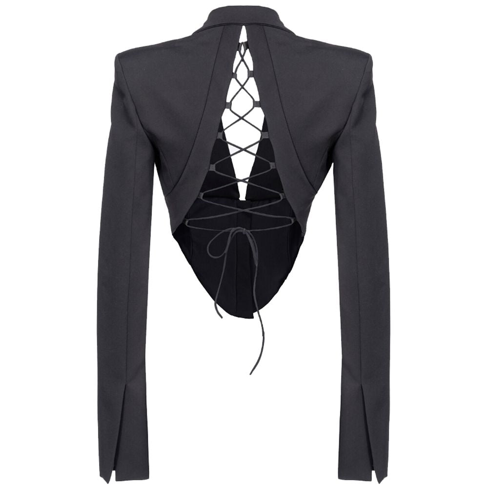 Trajes y blazers de viscosa negra PINKO