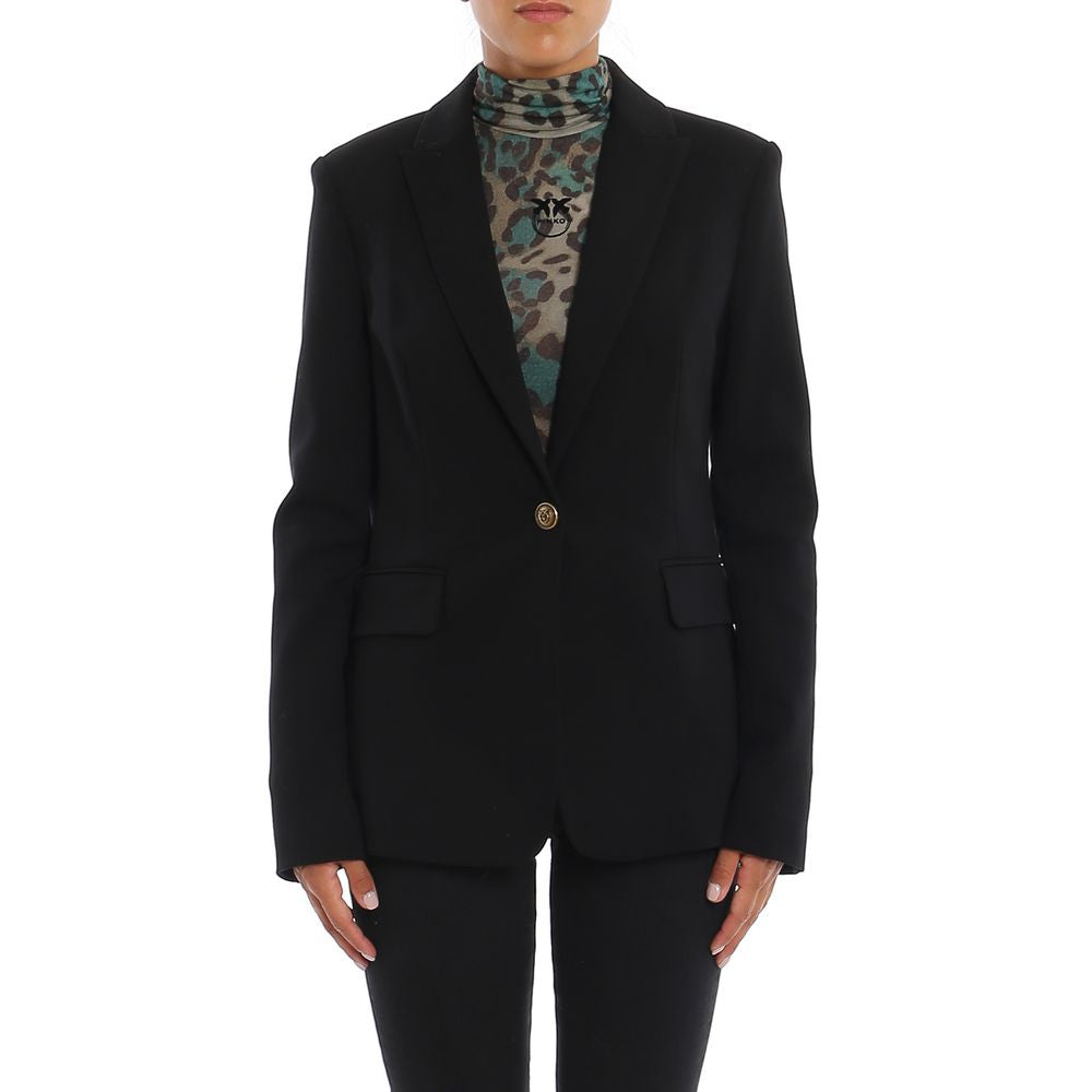 Trajes y blazers de viscosa negra PINKO