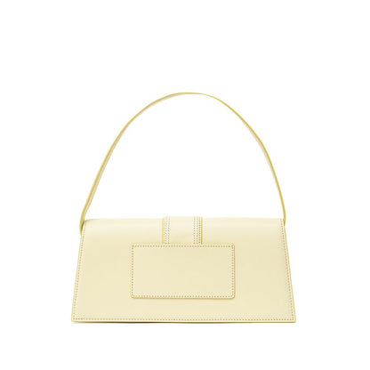 Bolso de hombro de piel amarilla de Jacquemus