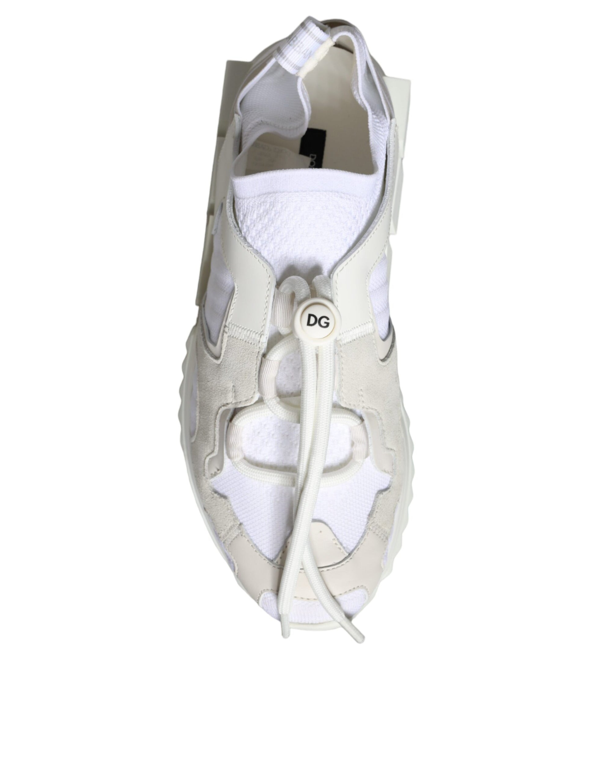 Zapatillas de trekking Sorrento de malla blanca de Dolce &amp; Gabbana