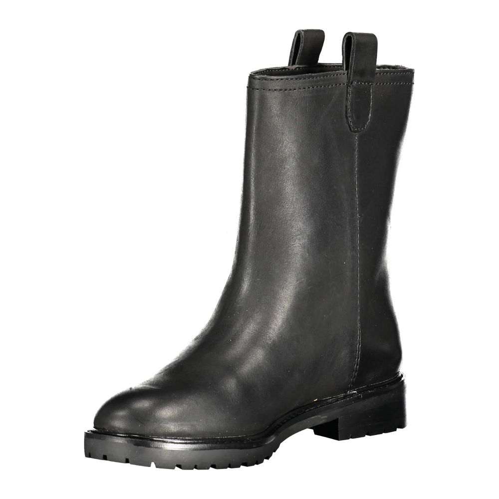 Bota de poliéster negra Ralph Lauren