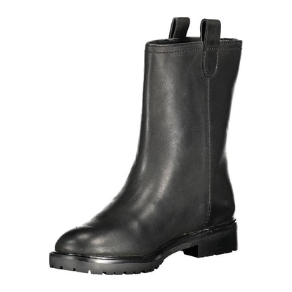 Bota de poliéster negra Ralph Lauren