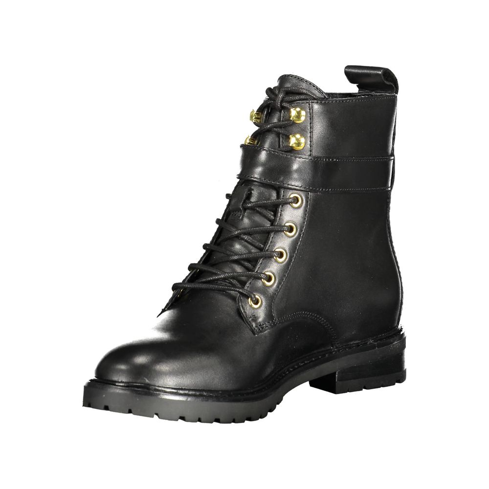 Bota de poliéster negra Ralph Lauren