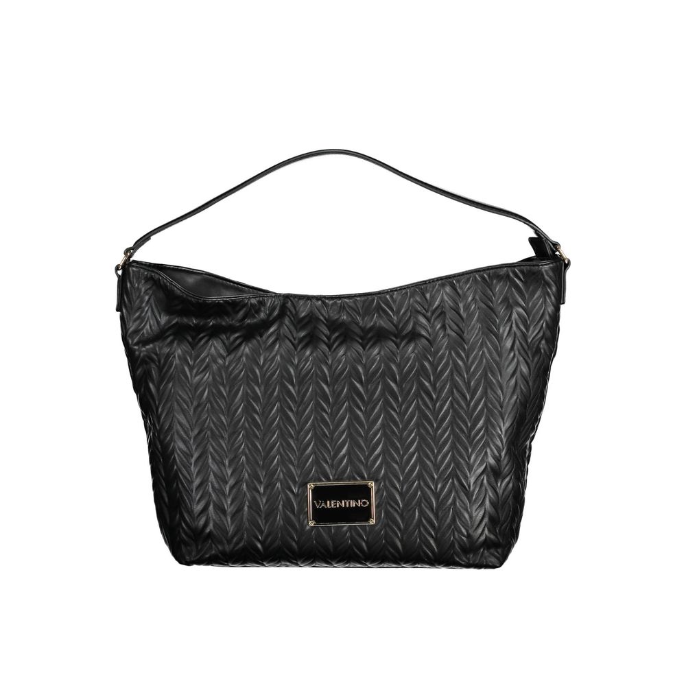 Bolso de mano de polietileno negro de Valentino Bags