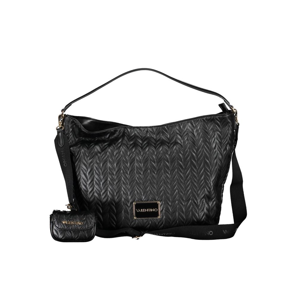 Bolso de mano de polietileno negro de Valentino Bags