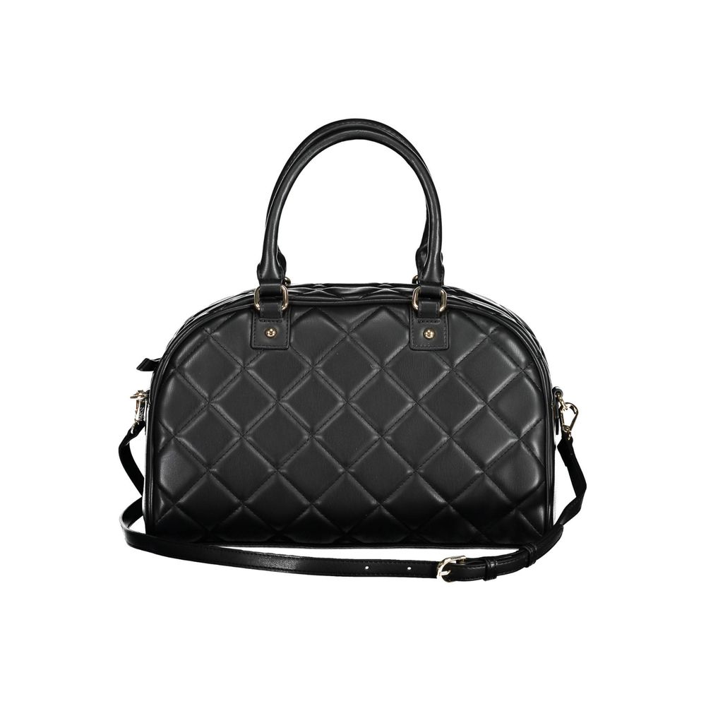 Bolso de mano de polietileno negro de Valentino Bags