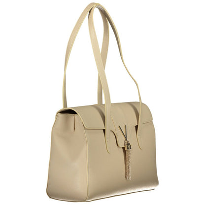 Bolso de mano de polietileno beige de Valentino Bags