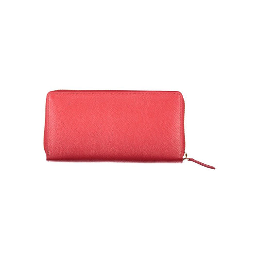 Cartera de polietileno roja de Valentino Bags