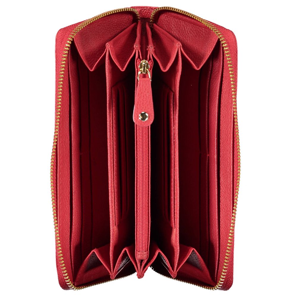 Cartera de polietileno roja de Valentino Bags