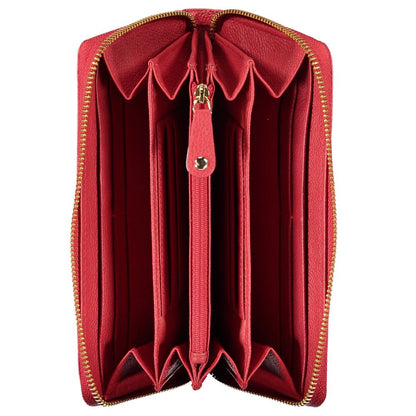 Cartera de polietileno roja de Valentino Bags