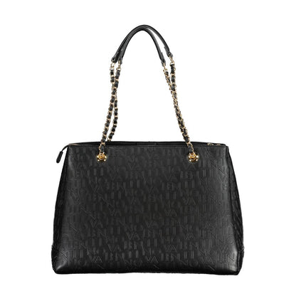 Bolso de mano de polietileno negro de Valentino Bags