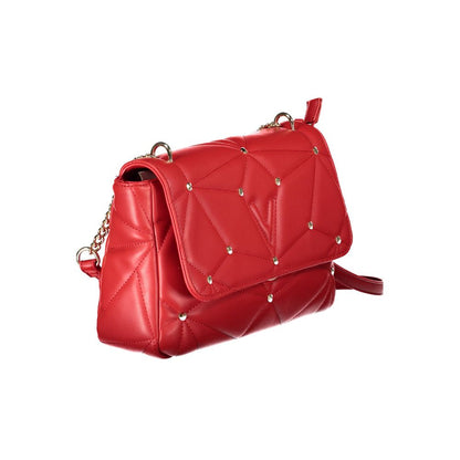 Bolso de mano de polietileno rojo de Valentino Bags