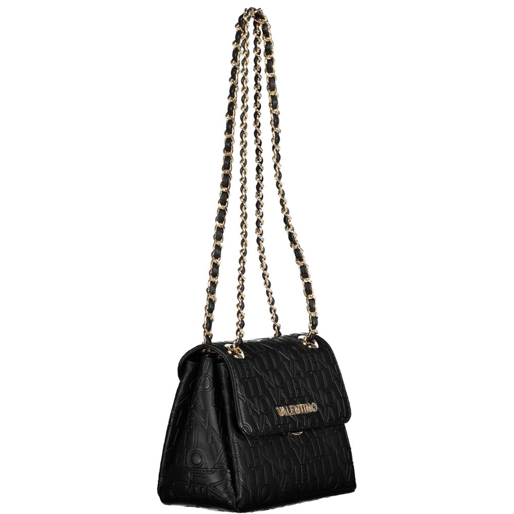 Bolso de mano de polietileno negro de Valentino Bags