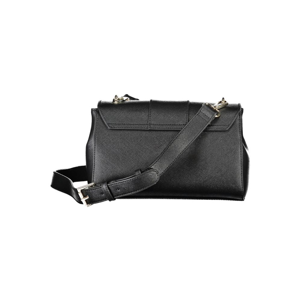 Bolso de mano de polietileno negro de Valentino Bags